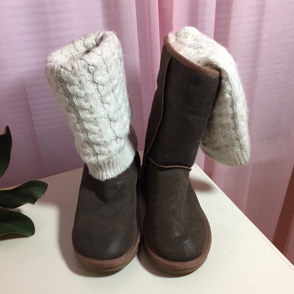 UGG Tularosa Route detachable with knit overlay size 6 - Picture 3 of 6